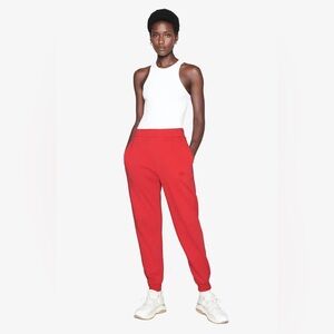 ANINE BING • Tyler joggers - red - Medium - sweatpants